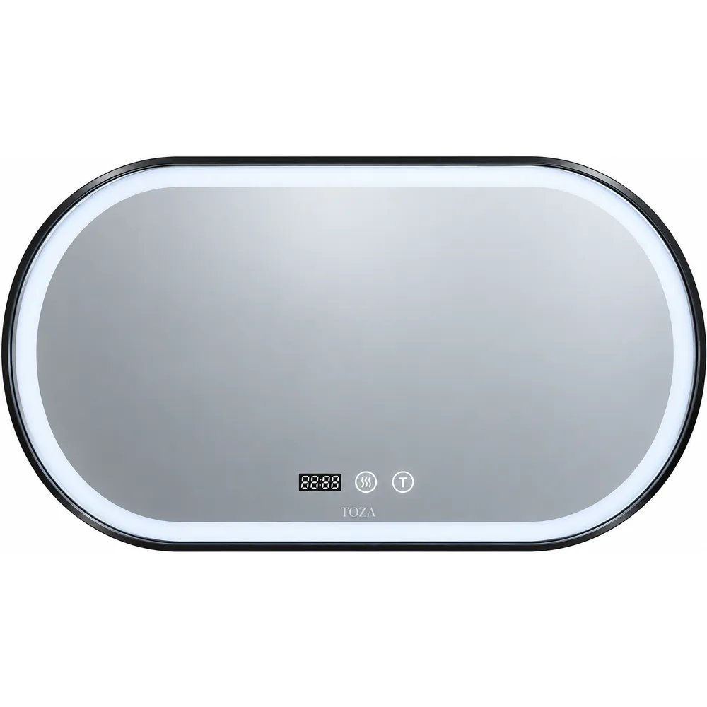 LED oyna 90x60 TO-EHY900A3B, gorizontal, qora