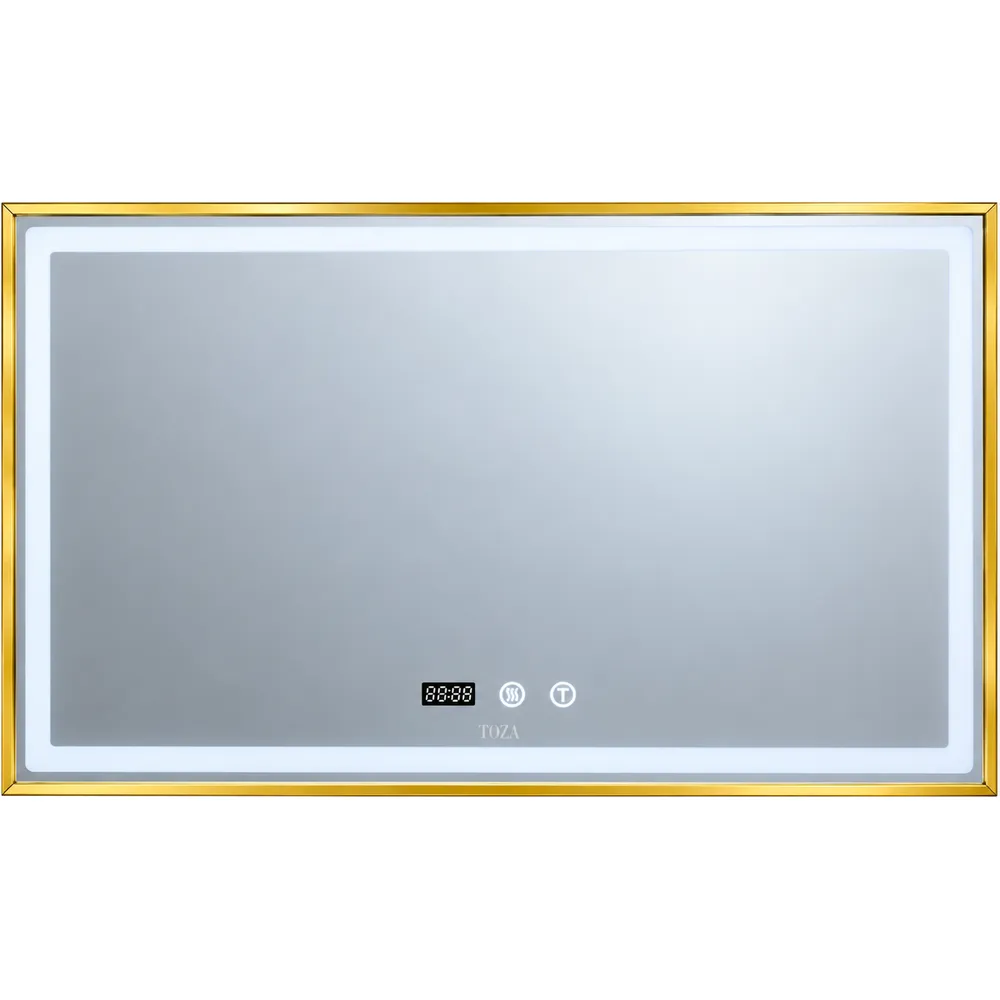 LED oyna 80x60 TO-F800A3Y, gorizontal, kvadrat, oltin